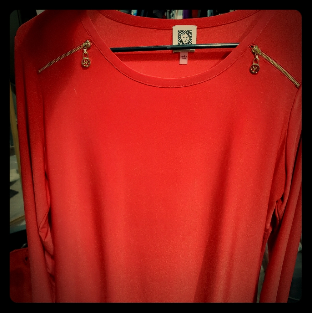Red Dress shirt